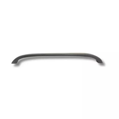 Atom Cabinet Handle 12 Inch | Zinc Material | Curved Design | Silver Brass Finish | Pull-Push Functionality for Cabinets & Doors