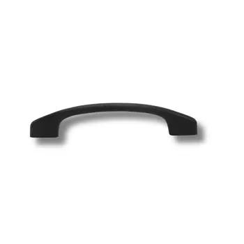 Atom Cabinet Handle 4 Inch Black Matte | Cabinet Handle | Lever Handle | Zinc Handle | Sleek and Modern Design | Ideal for Contemporary Home Styles with Durability