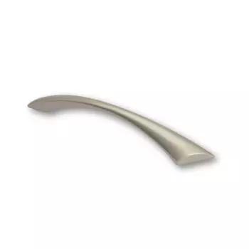 Atom Cabinet Handle 6 Inch Satin Finish | Drawer & Door Handle | Curved Lever Handle | Zinc Material | Modern Handel For Homes