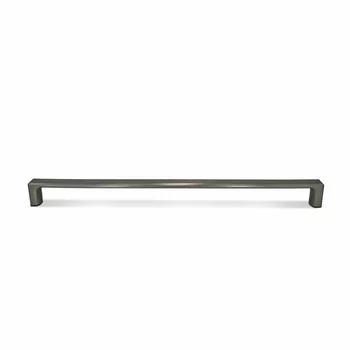 Archis Cabinet Handle | Zinc Material | Glossy Finish | Rectangular Handle | Pull-Push Handle | Grey for Modern Interior Designs