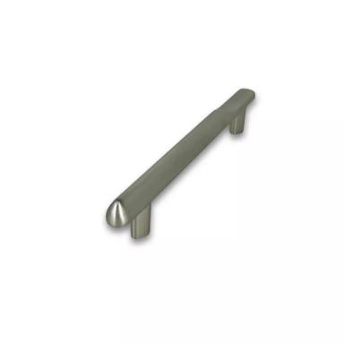 Archis Cabinet Handle | Zinc Handle | Glossy Finish | Rectangular Shape | Pull-Push Handle | Grey for Modern Cabinets