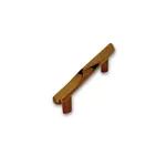 Archis Cabinet Handle | Zinc Handle | Glossy Finish | Curved Shape | Pull-Push Handle | Rose Gold for Luxury Cabinets