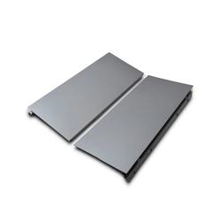 FGV Uniplus Standard Grey 500mm Single Round Railings 40kg | Drawer Runner System | Grey Metal Body | Drawer Mount