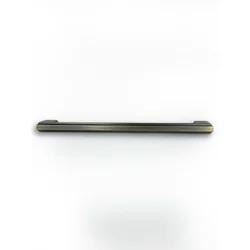 Archis Cabinet Handle | Zinc Material | Glossy Finish | Curved Shape | Pull-Push Handle | Antique Black for Elegant Spaces