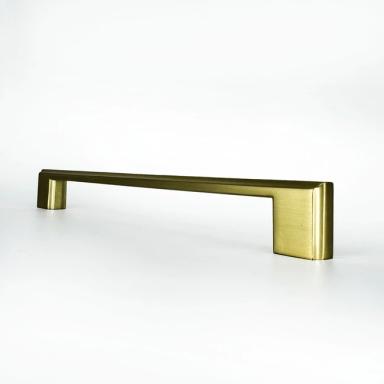 Archis Cabinet Handle | Golden Zinc Material | Glossy Finish | Rectangular Handle | Cabinet Pull Push Handle for a Sleek and Modern Look in Your Home